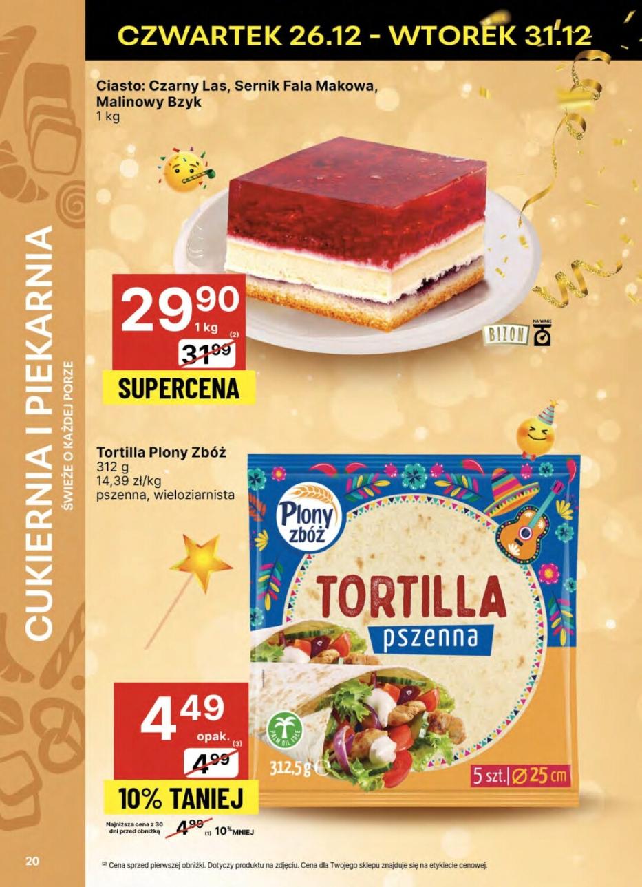 Gazetka promocyjna Delikatesy Centrum str. 20