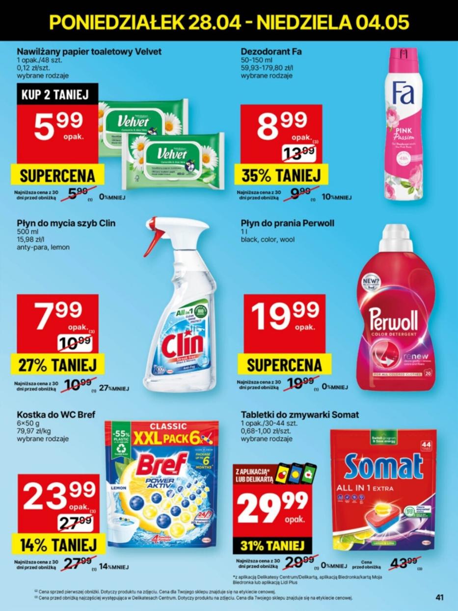 Gazetka promocyjna Delikatesy Centrum str. 41