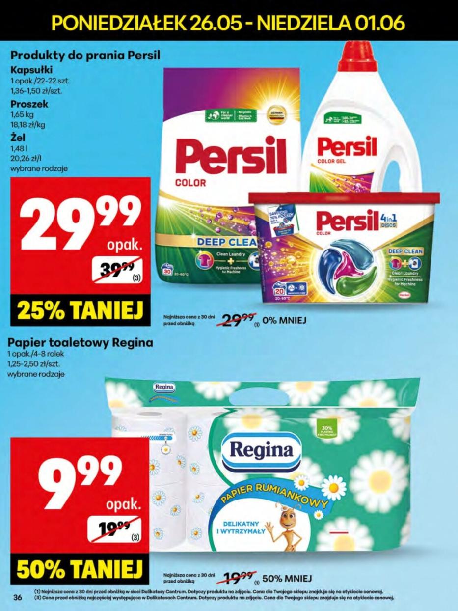 Gazetka promocyjna Delikatesy Centrum str. 36