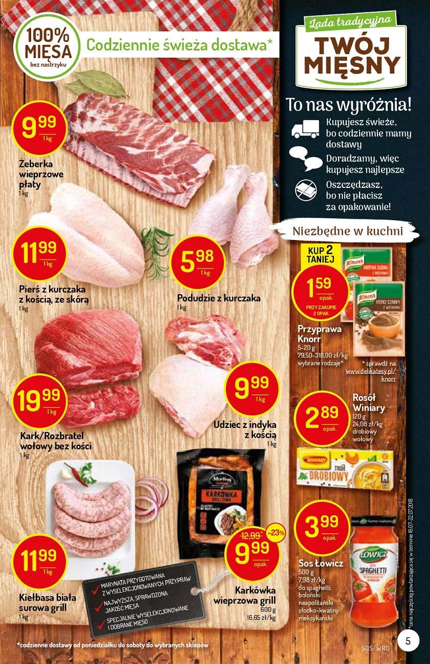 Gazetka promocyjna Delikatesy Centrum str. 5