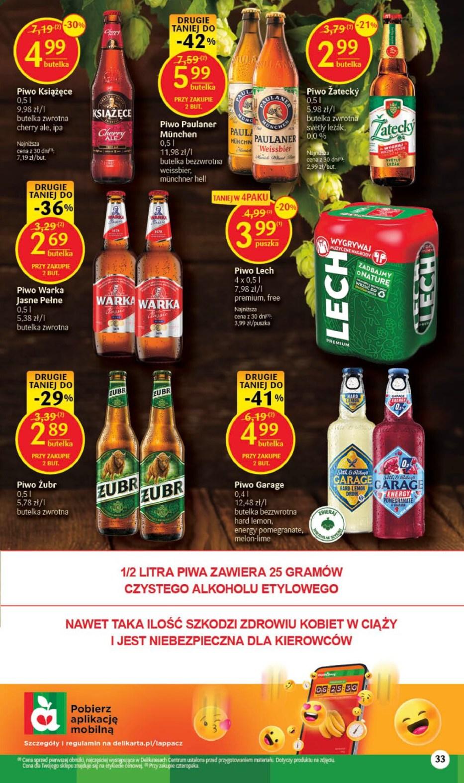 Gazetka promocyjna Delikatesy Centrum str. 33