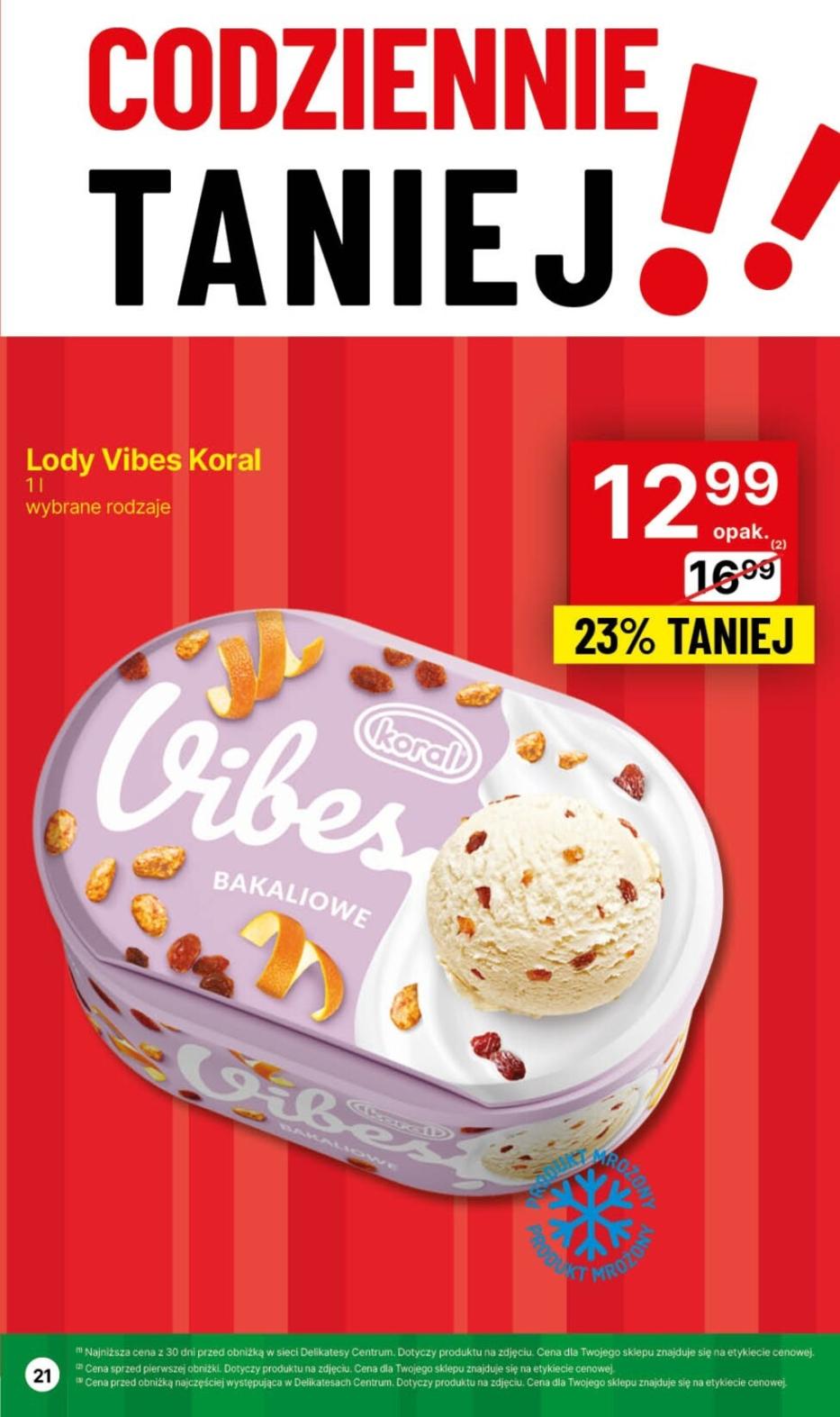 Gazetka promocyjna Delikatesy Centrum str. 21