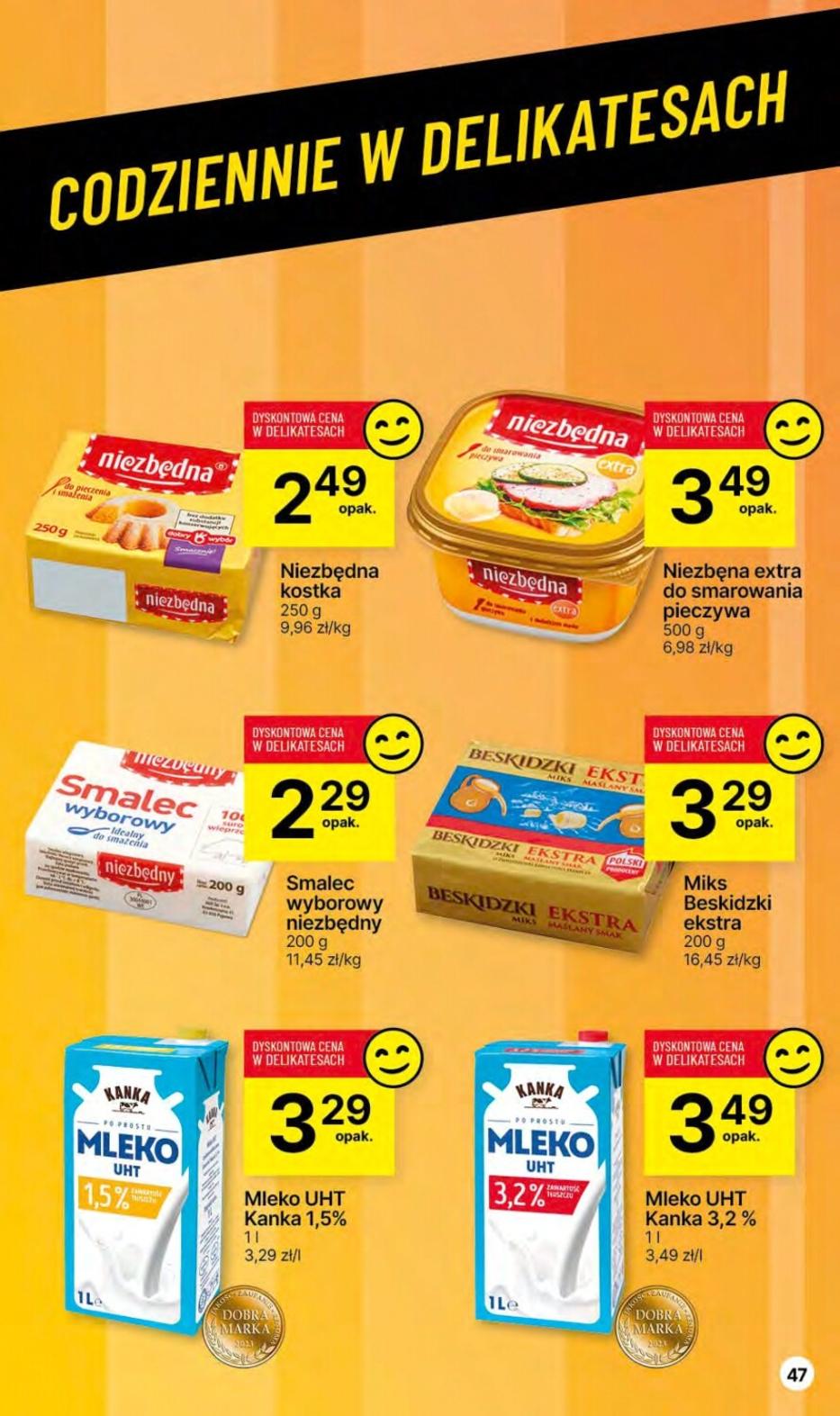 Gazetka promocyjna Delikatesy Centrum str. 47