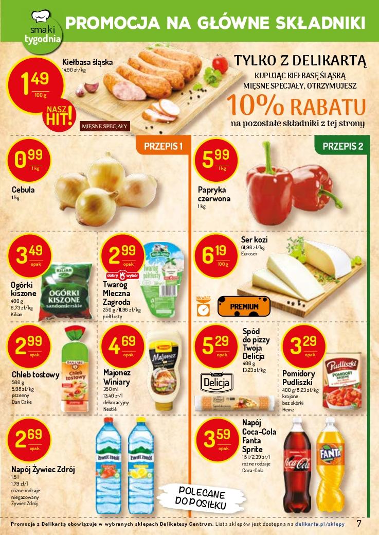 Gazetka promocyjna Delikatesy Centrum str. 7