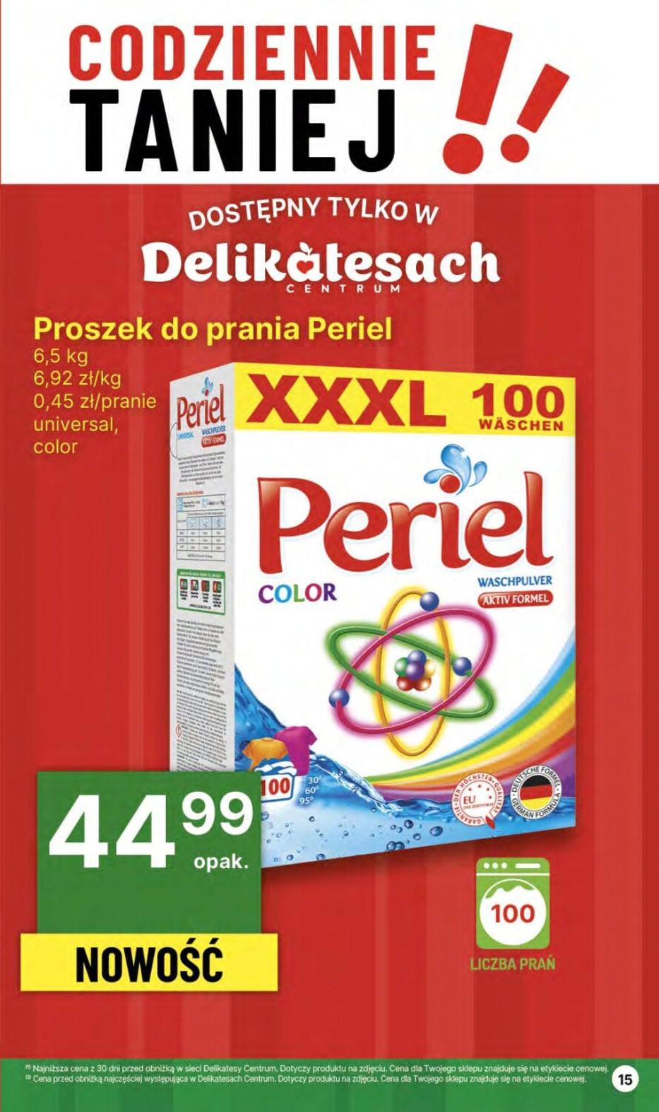 Gazetka promocyjna Delikatesy Centrum str. 15