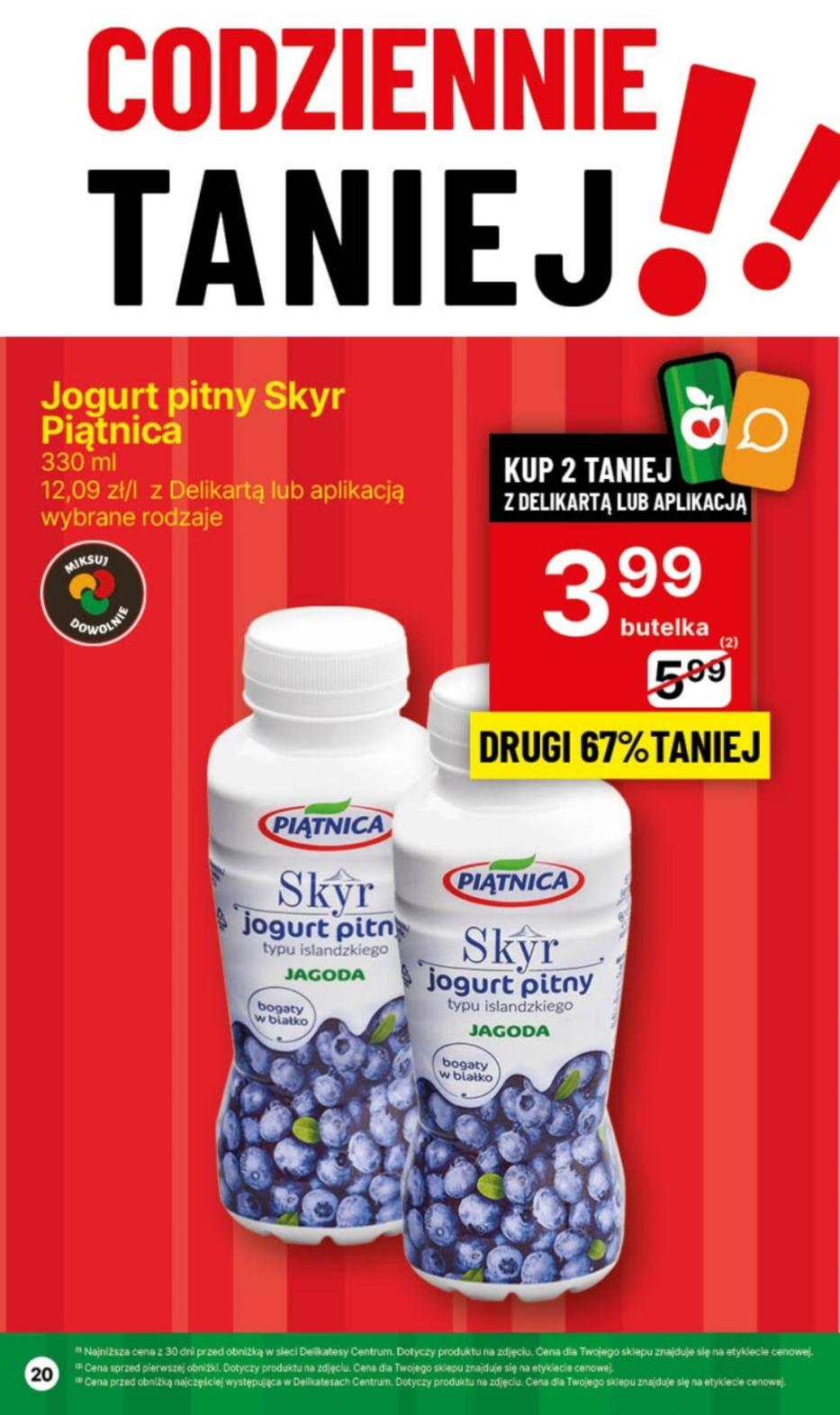 Gazetka promocyjna Delikatesy Centrum str. 20