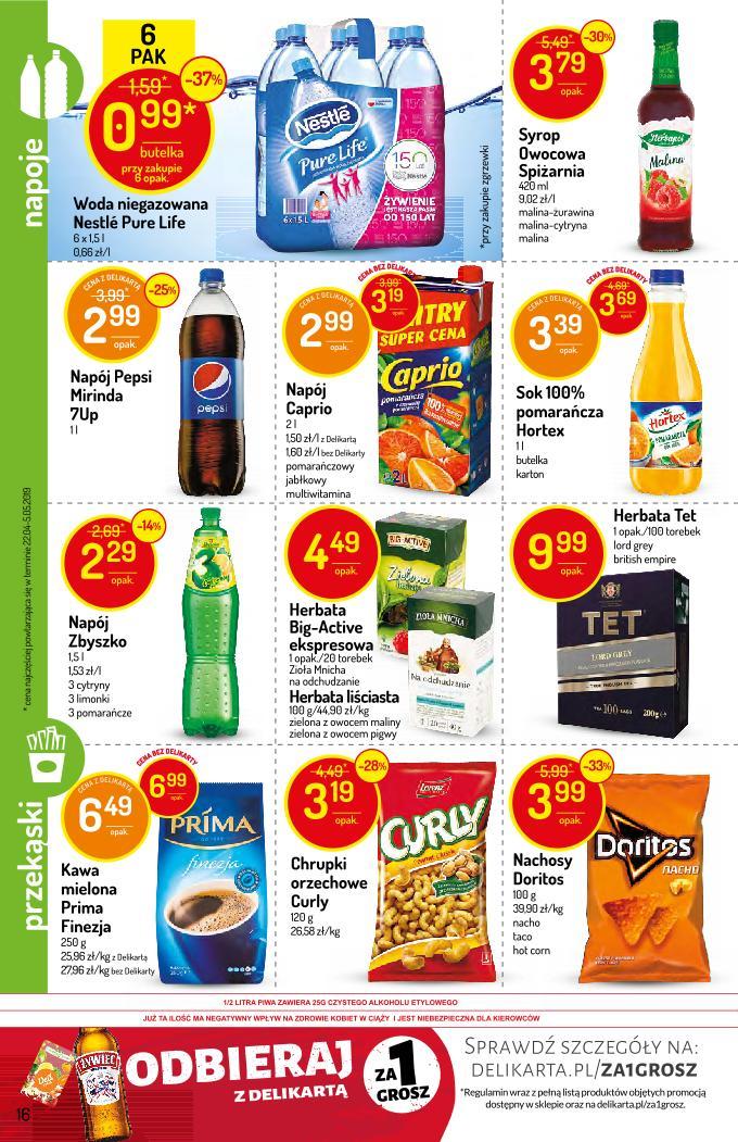 Gazetka promocyjna Delikatesy Centrum str. 16