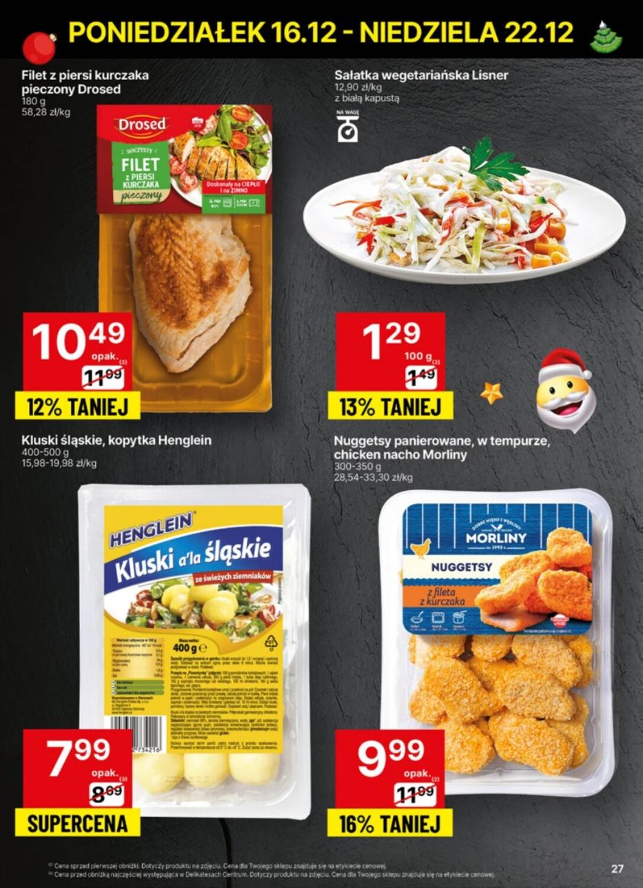 Gazetka promocyjna Delikatesy Centrum str. 27