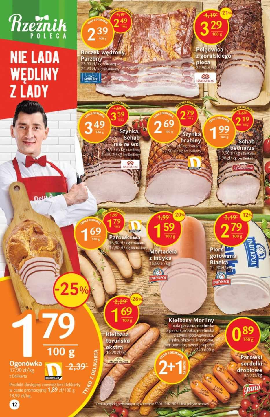 Gazetka promocyjna Delikatesy Centrum str. 12