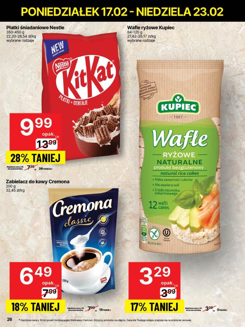 Gazetka promocyjna Delikatesy Centrum str. 26