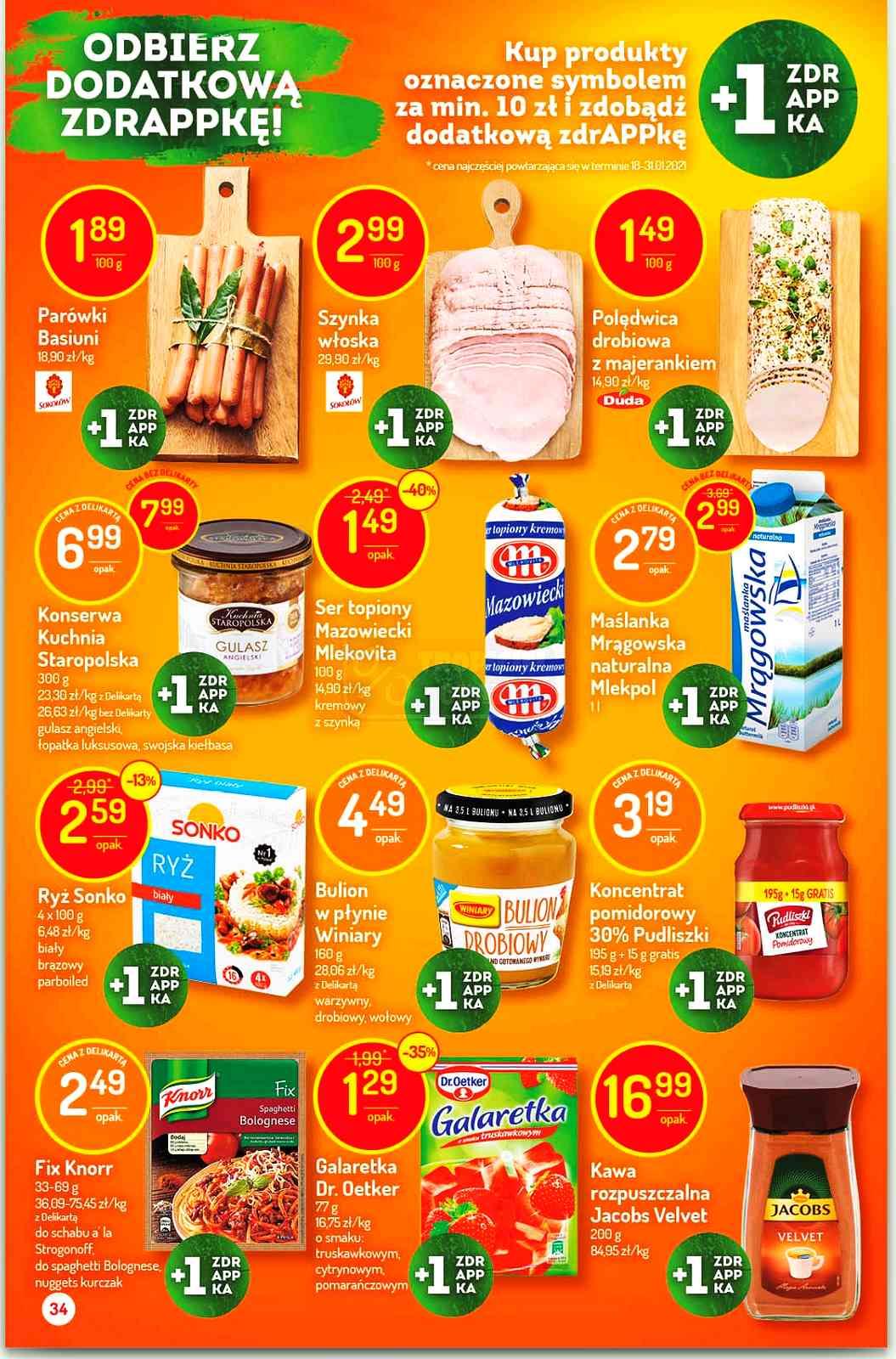 Gazetka promocyjna Delikatesy Centrum str. 34