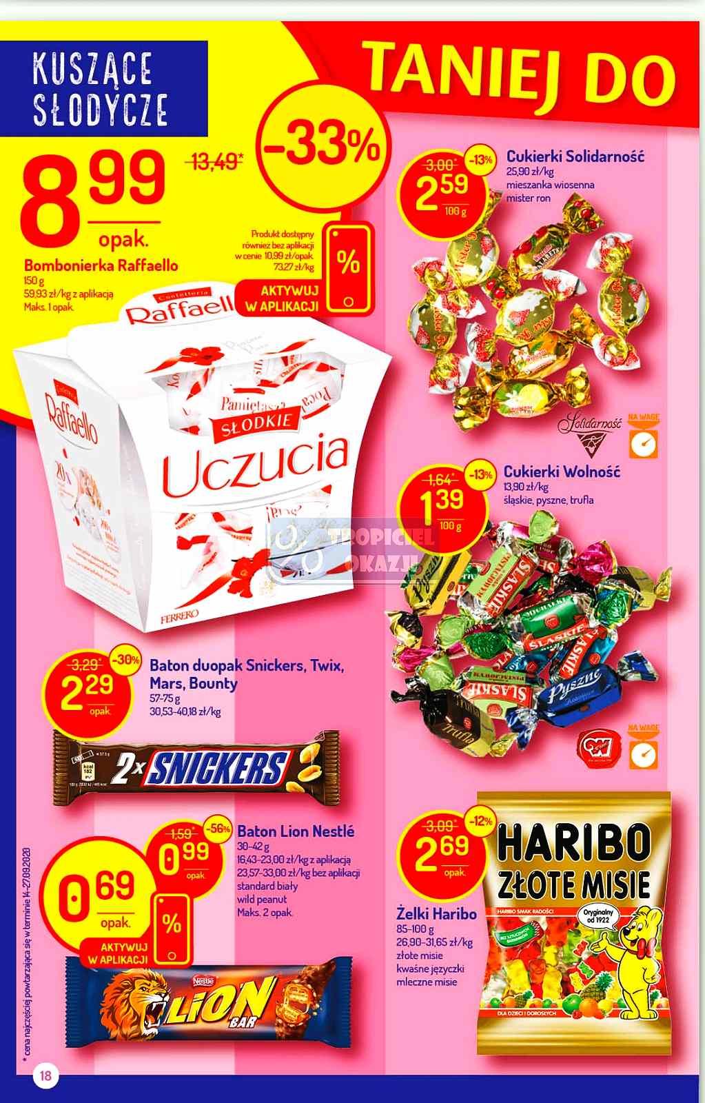 Gazetka promocyjna Delikatesy Centrum str. 18