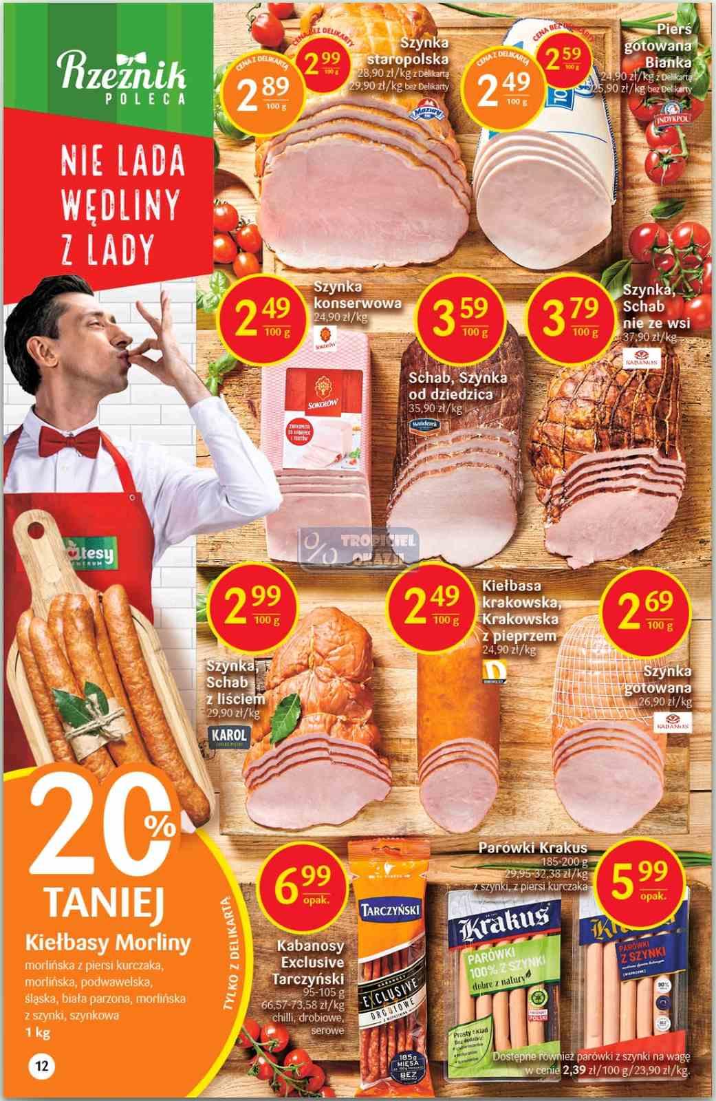 Gazetka promocyjna Delikatesy Centrum str. 12