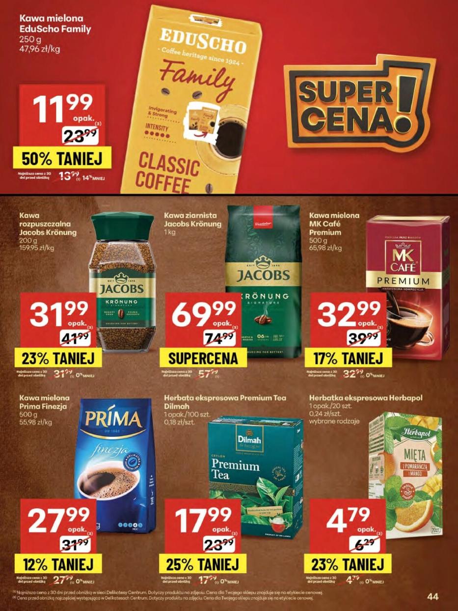 Gazetka promocyjna Delikatesy Centrum str. 44