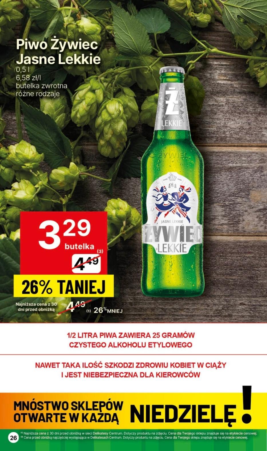 Gazetka promocyjna Delikatesy Centrum str. 26