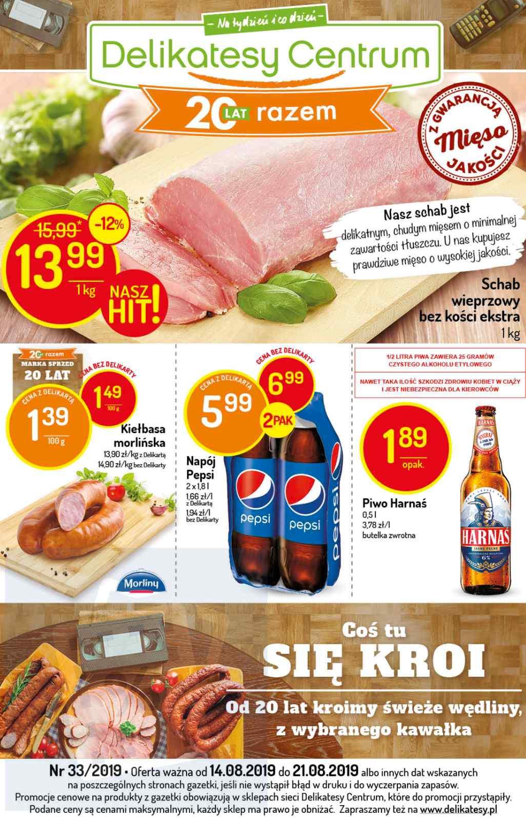 Gazetka promocyjna Delikatesy Centrum str. 20