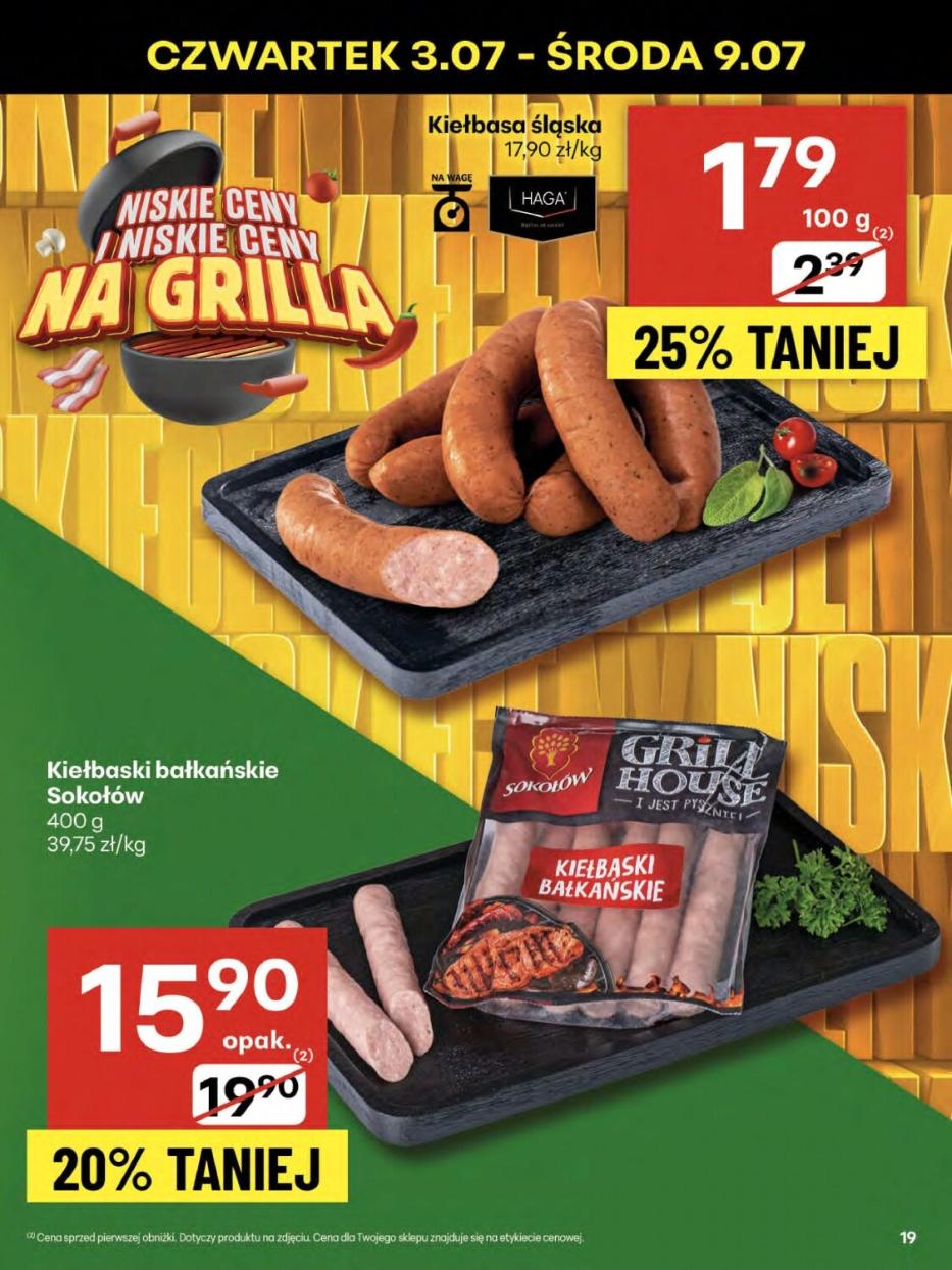 Gazetka promocyjna Delikatesy Centrum str. 19