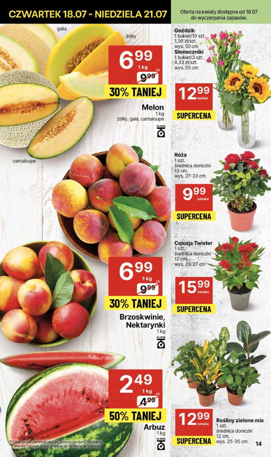 Gazetka promocyjna Delikatesy Centrum str. 14