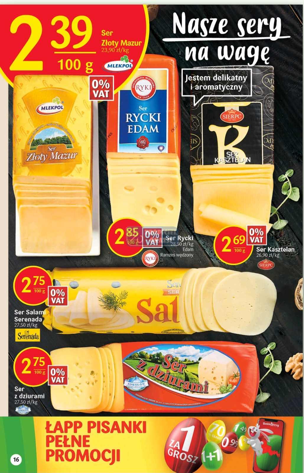 Gazetka promocyjna Delikatesy Centrum str. 16