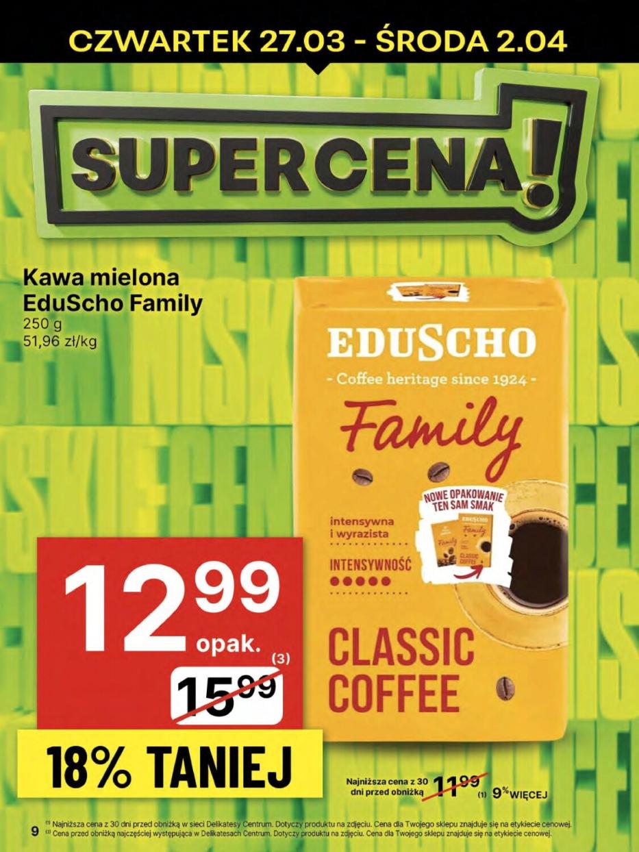 Gazetka promocyjna Delikatesy Centrum str. 9