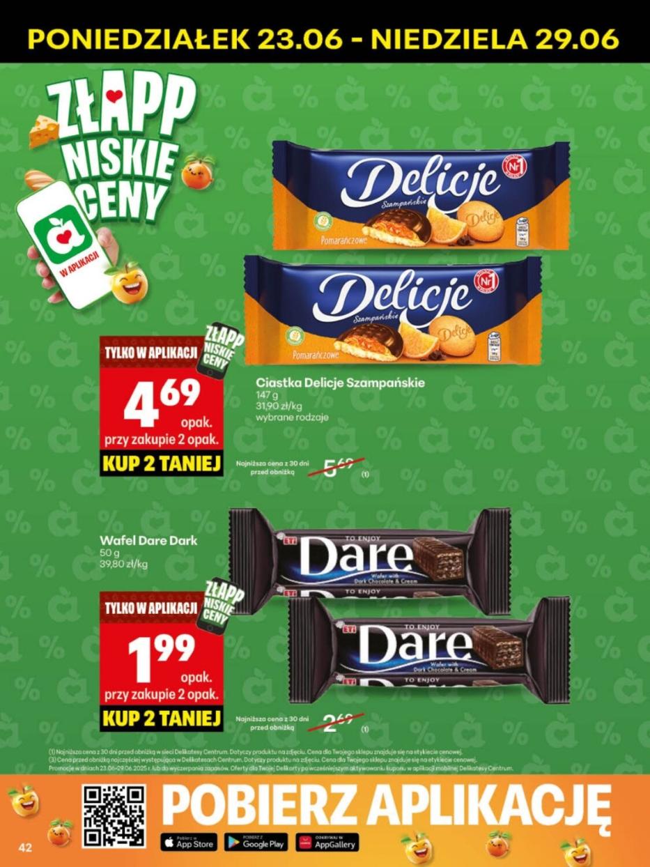 Gazetka promocyjna Delikatesy Centrum str. 42