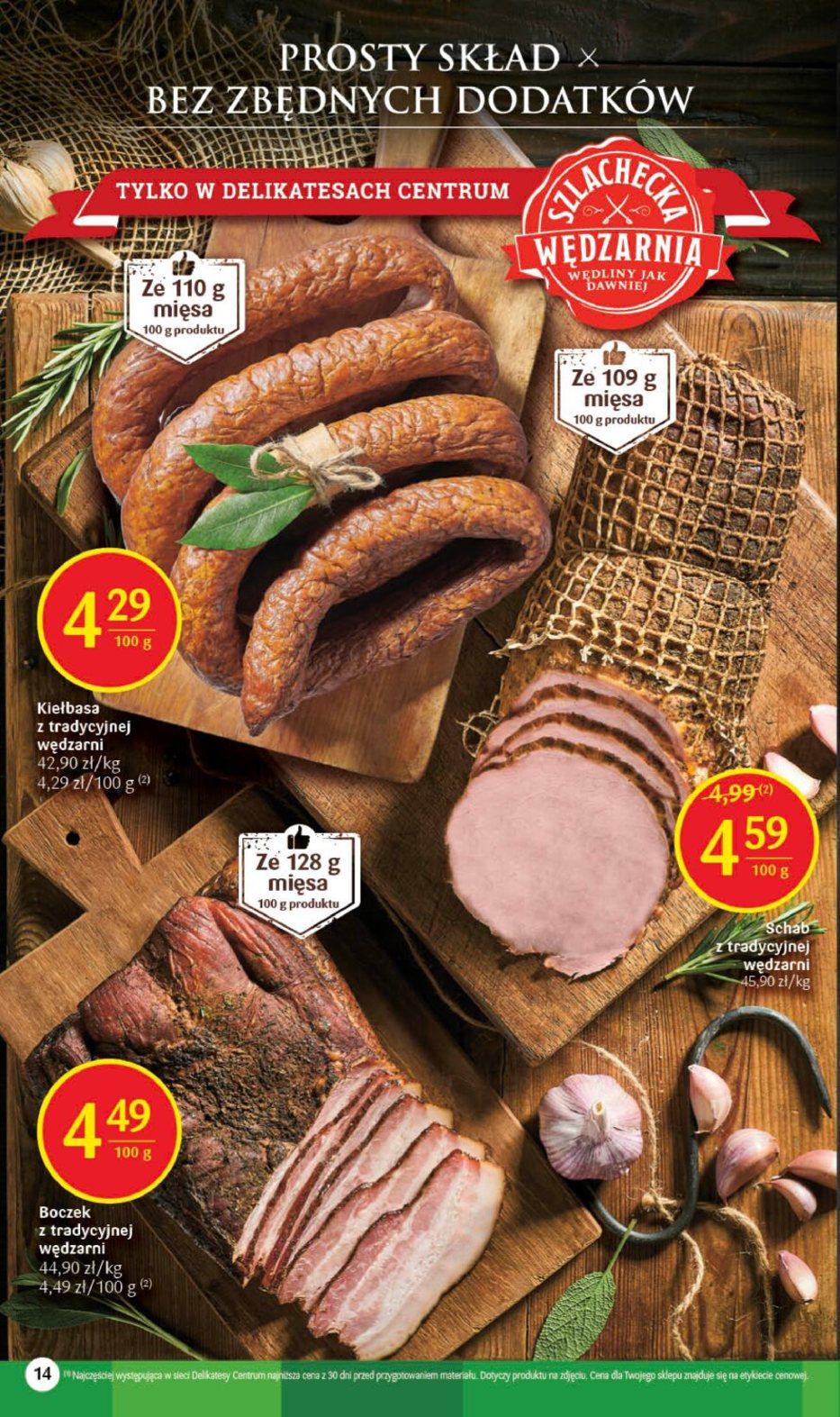 Gazetka promocyjna Delikatesy Centrum str. 14