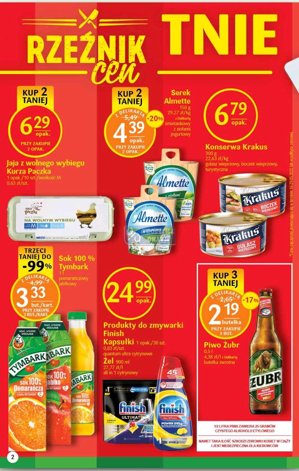 Gazetka promocyjna Delikatesy Centrum str. 2