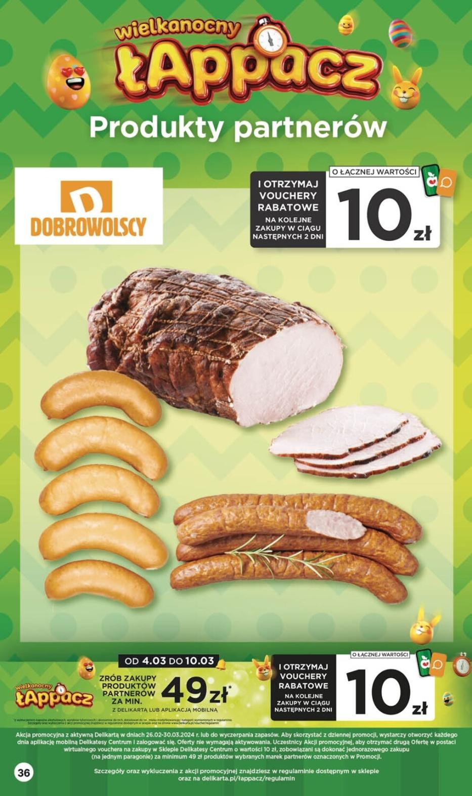 Gazetka promocyjna Delikatesy Centrum str. 36