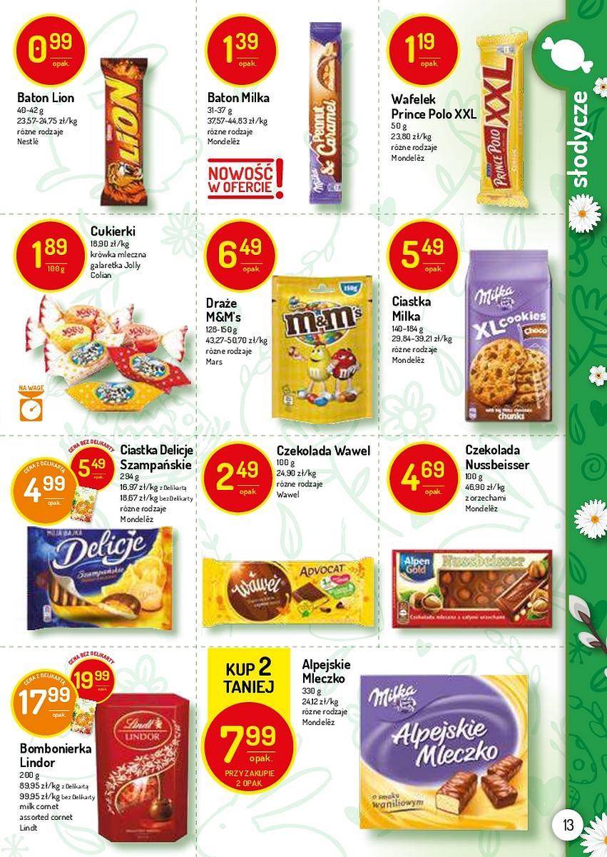 Gazetka promocyjna Delikatesy Centrum str. 13