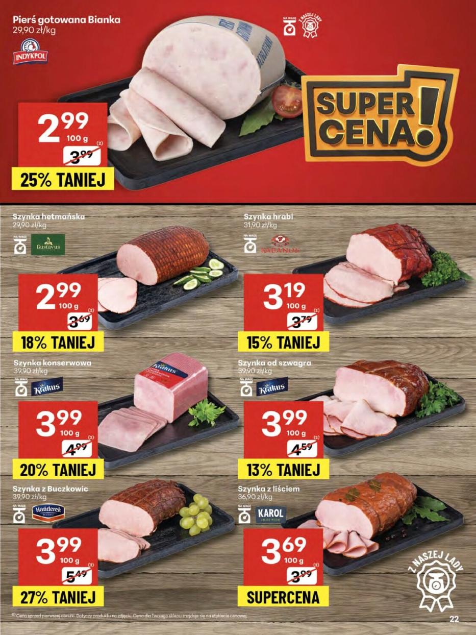 Gazetka promocyjna Delikatesy Centrum str. 22