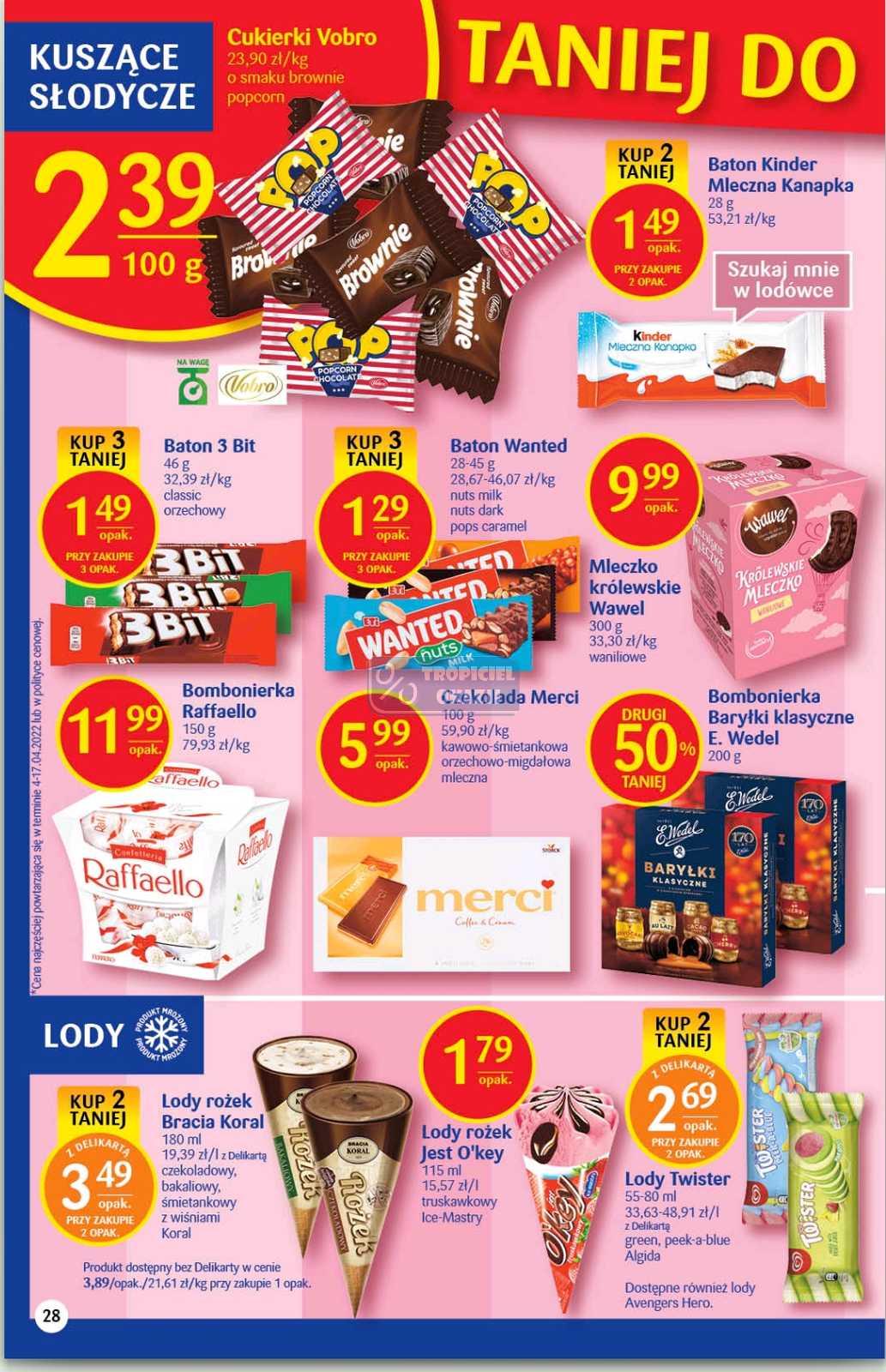 Gazetka promocyjna Delikatesy Centrum str. 28