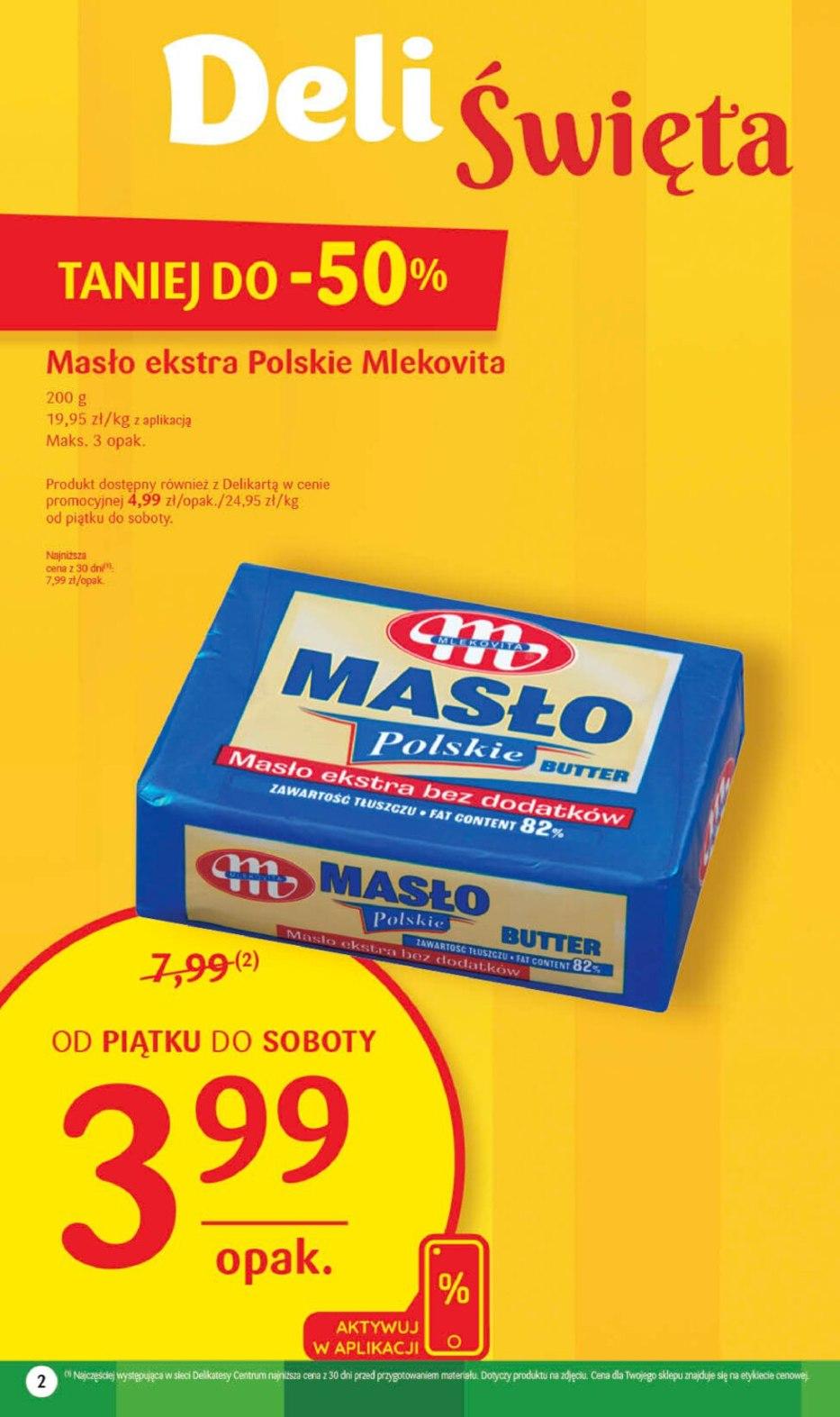 Gazetka promocyjna Delikatesy Centrum str. 2