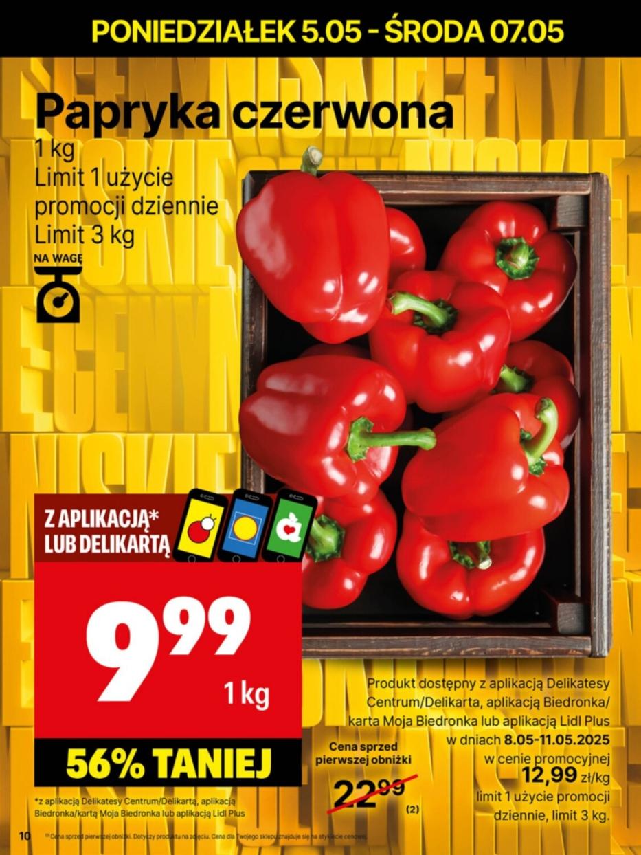 Gazetka promocyjna Delikatesy Centrum str. 10