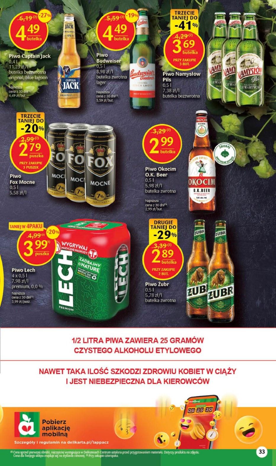 Gazetka promocyjna Delikatesy Centrum str. 33