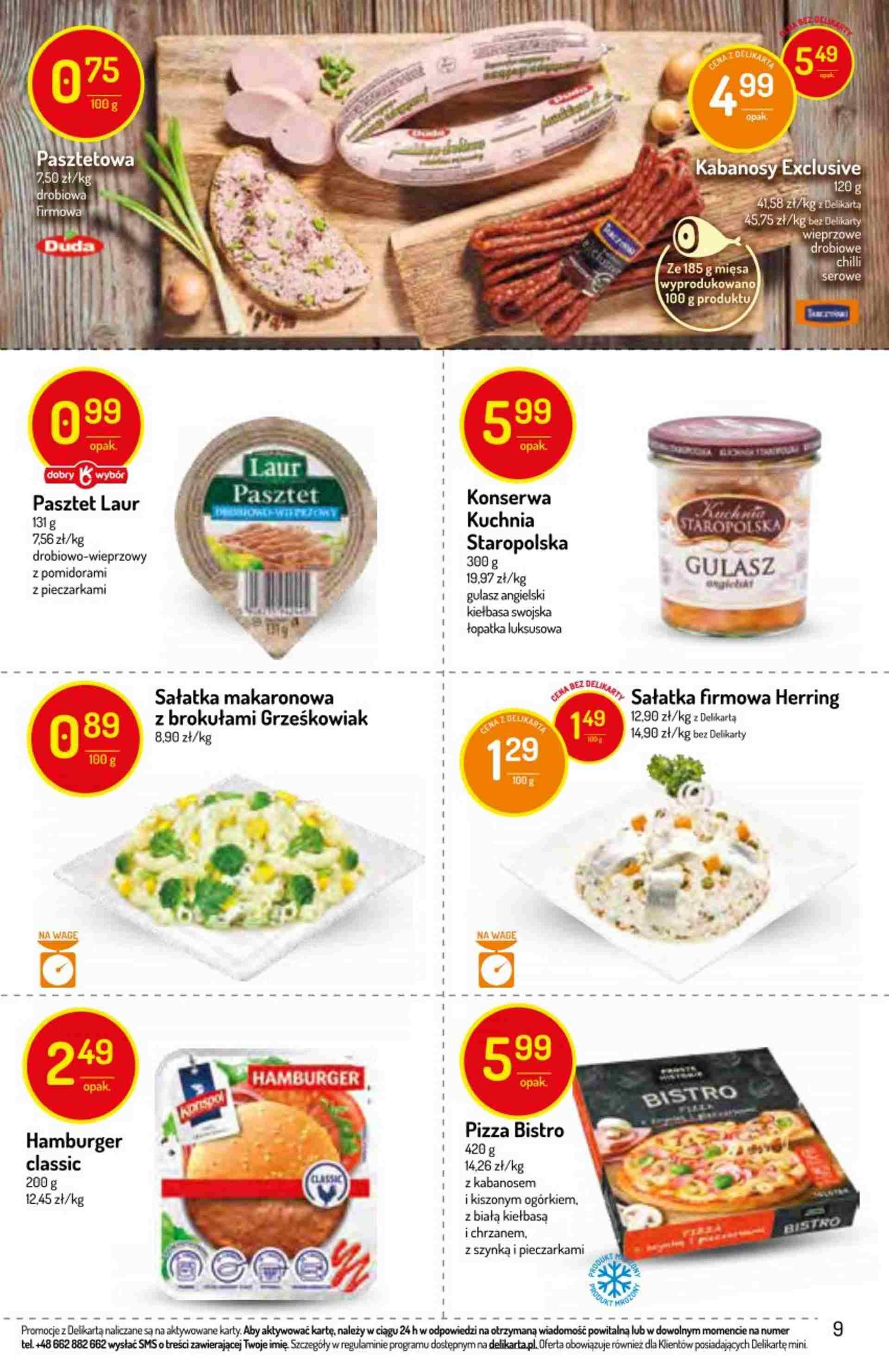 Gazetka promocyjna Delikatesy Centrum str. 9