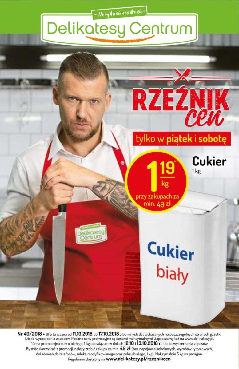 Gazetka promocyjna Delikatesy Centrum str. 1