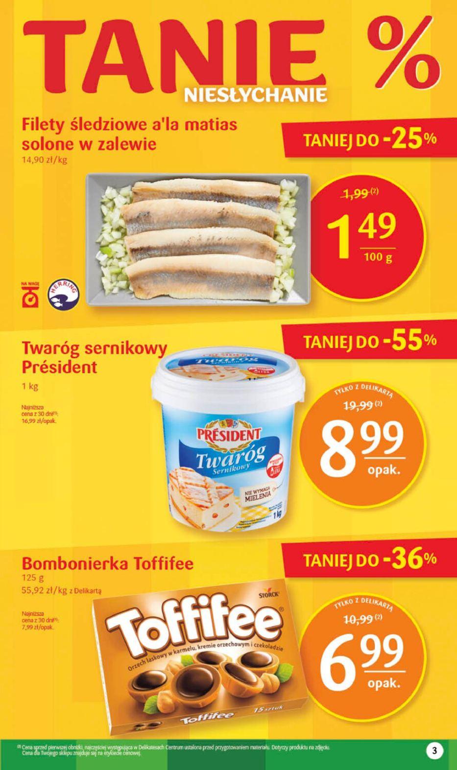 Gazetka promocyjna Delikatesy Centrum str. 3
