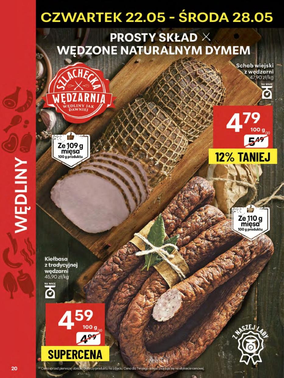 Gazetka promocyjna Delikatesy Centrum str. 20