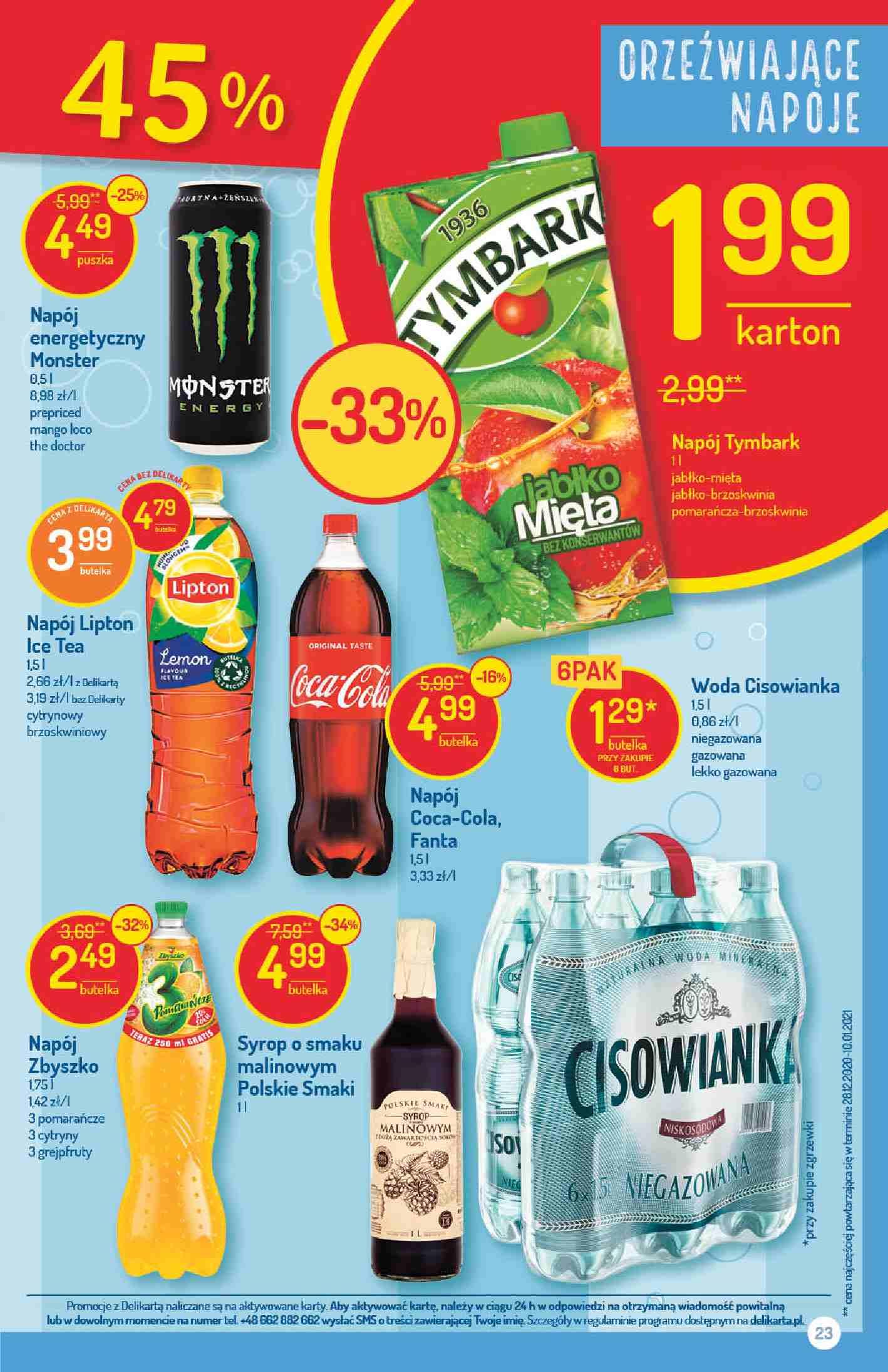 Gazetka promocyjna Delikatesy Centrum str. 23