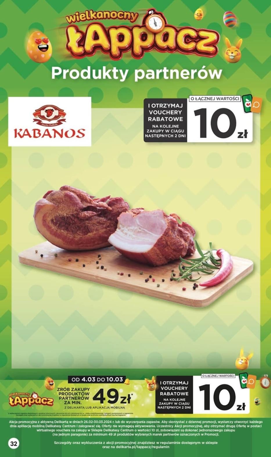 Gazetka promocyjna Delikatesy Centrum str. 32