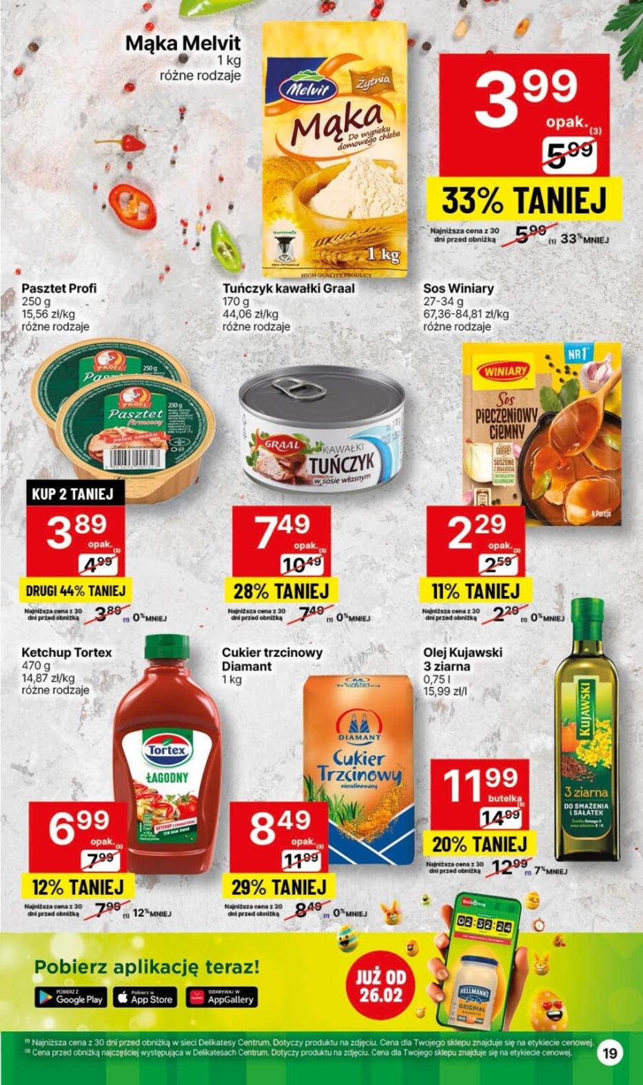 Gazetka promocyjna Delikatesy Centrum str. 19