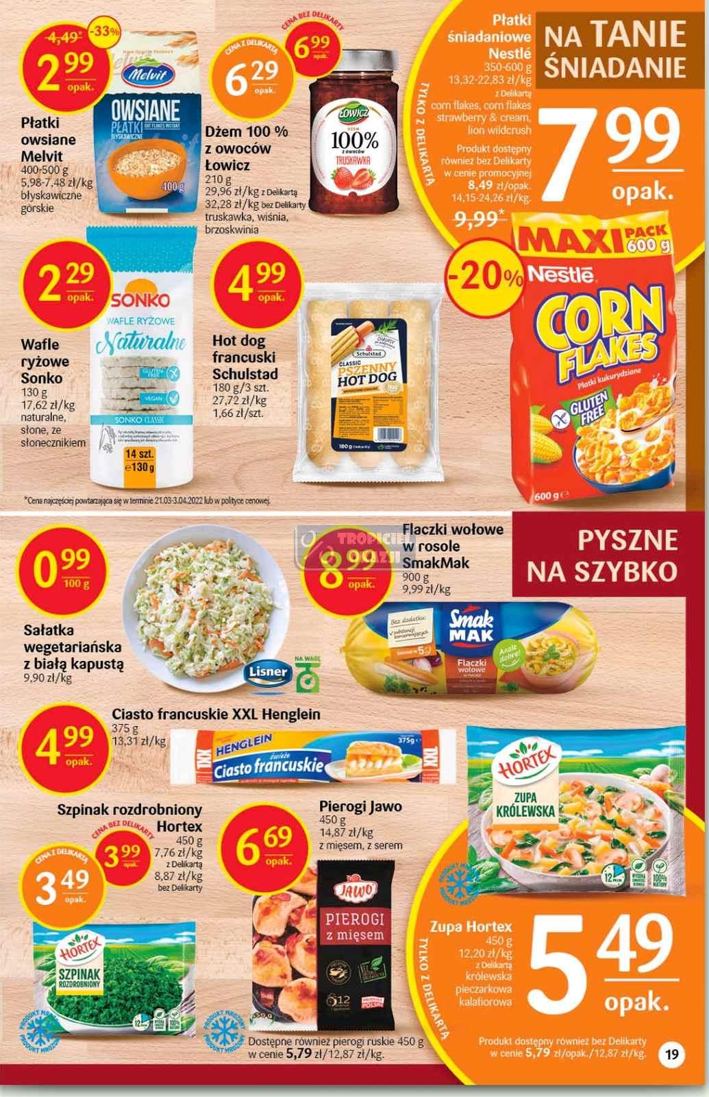 Gazetka promocyjna Delikatesy Centrum str. 19