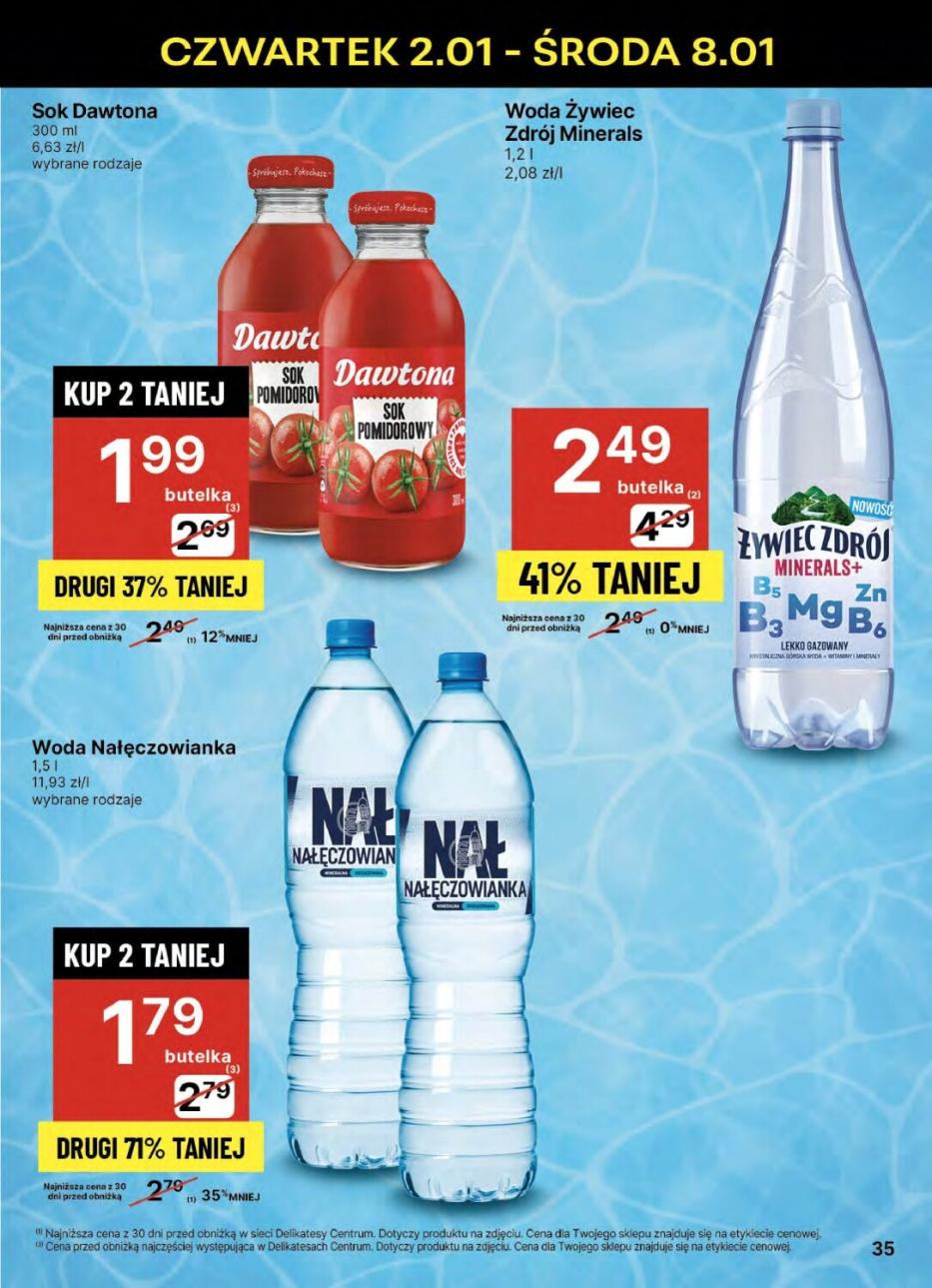 Gazetka promocyjna Delikatesy Centrum str. 35