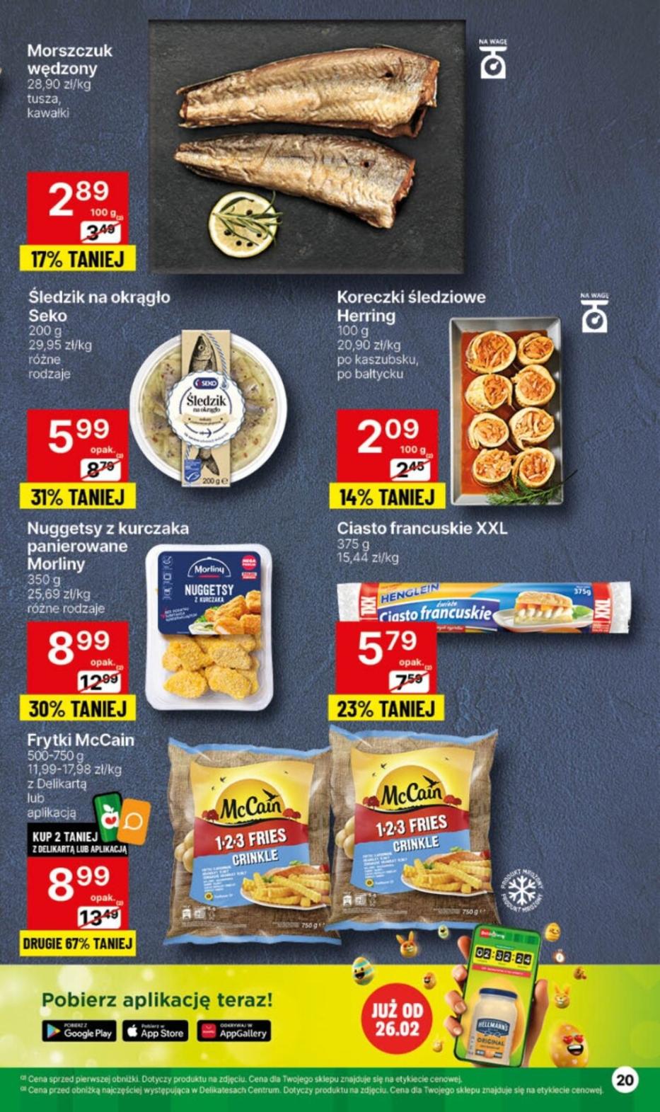 Gazetka promocyjna Delikatesy Centrum str. 20