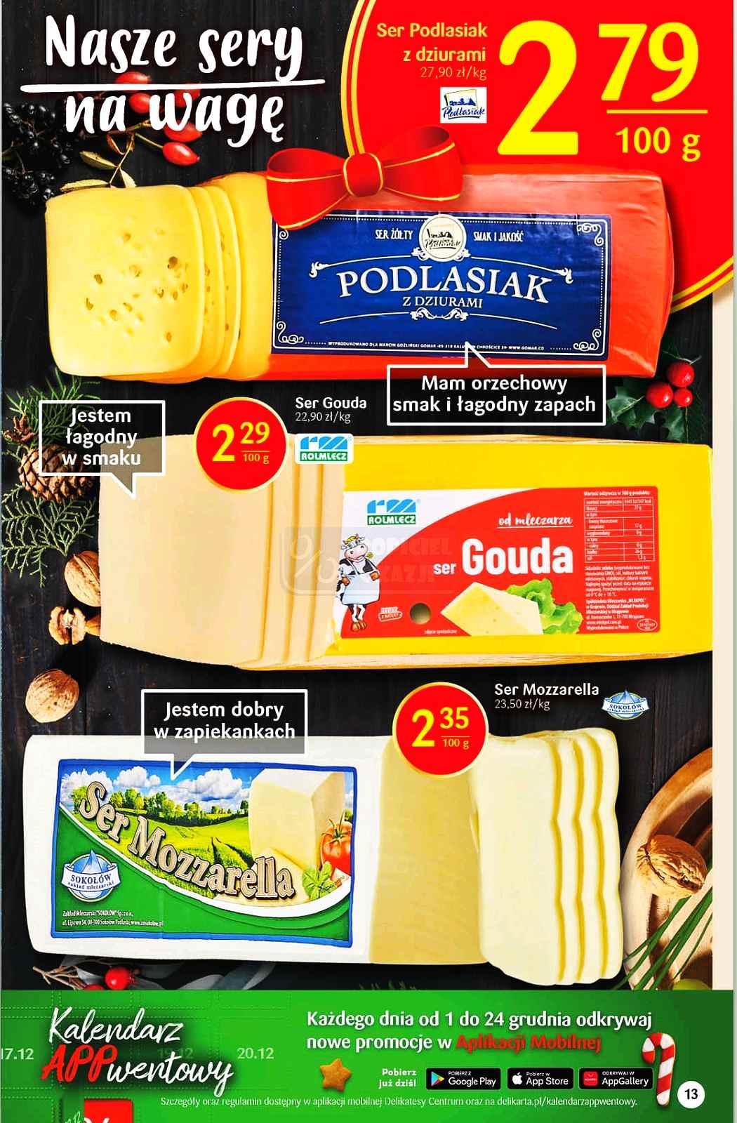 Gazetka promocyjna Delikatesy Centrum str. 13