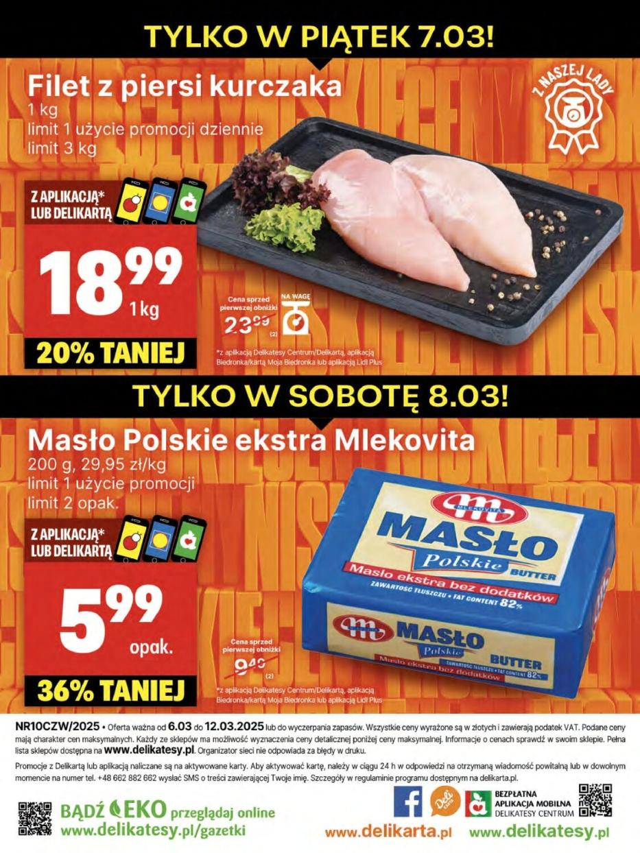 Gazetka promocyjna Delikatesy Centrum str. 43