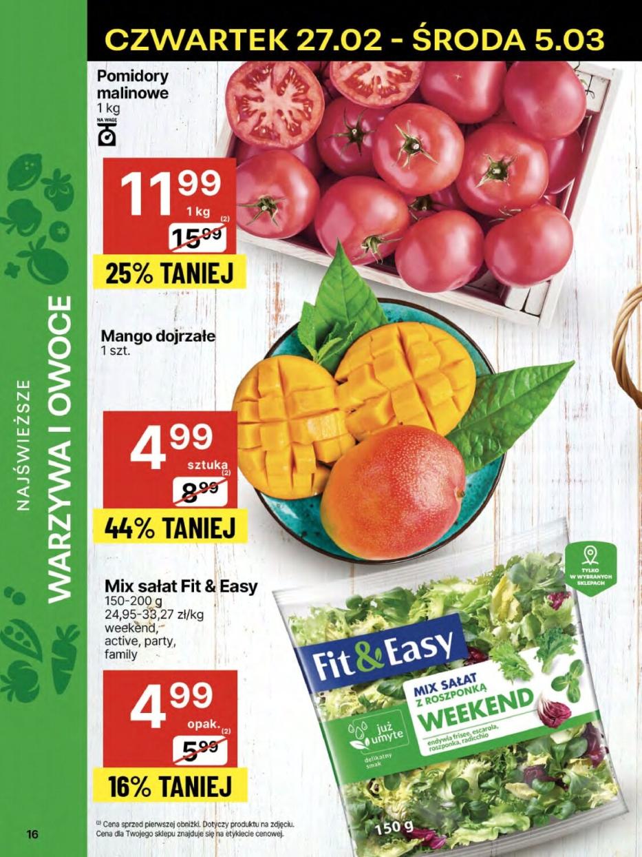 Gazetka promocyjna Delikatesy Centrum str. 16