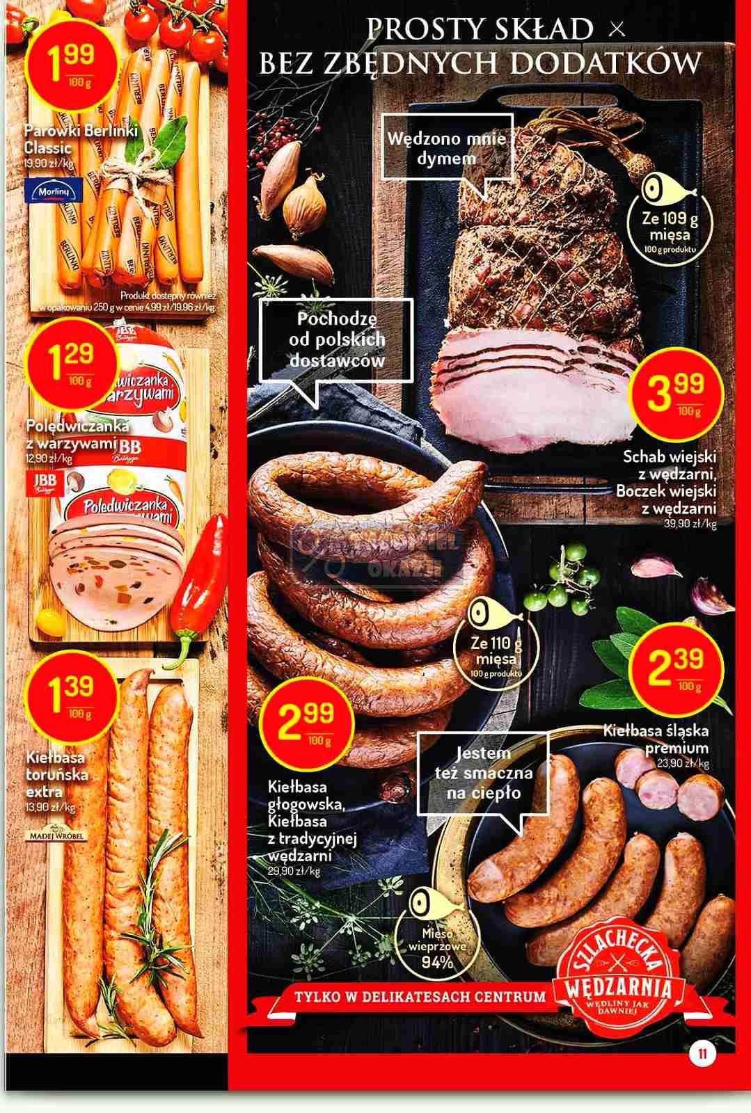 Gazetka promocyjna Delikatesy Centrum str. 11