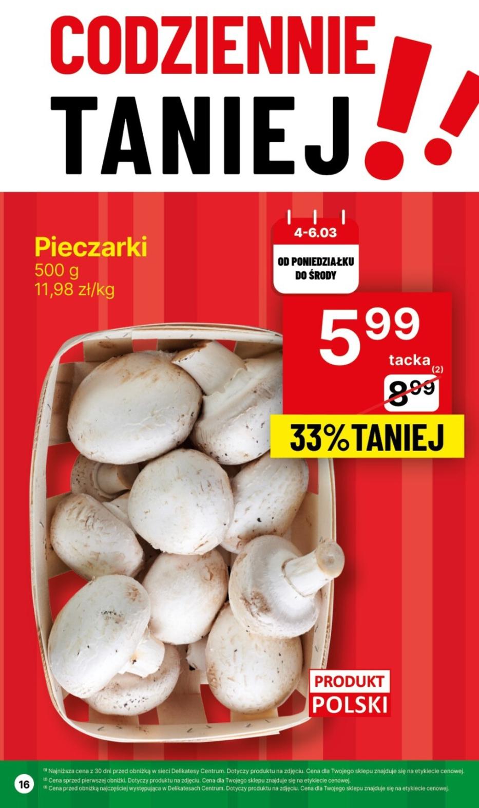 Gazetka promocyjna Delikatesy Centrum str. 16