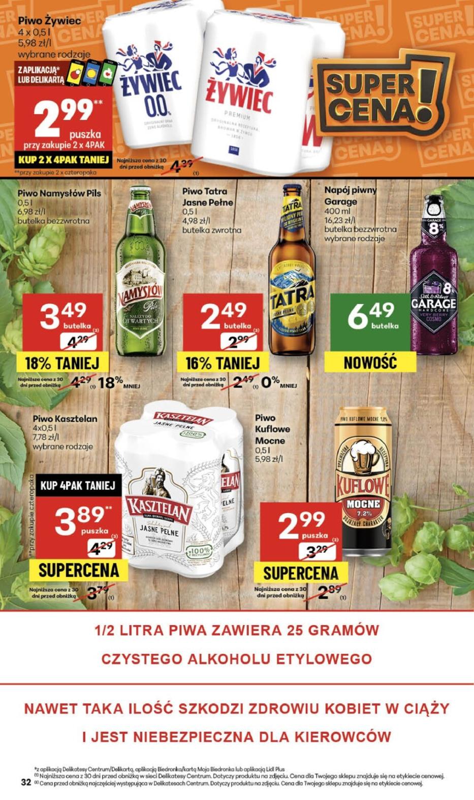 Gazetka promocyjna Delikatesy Centrum str. 32
